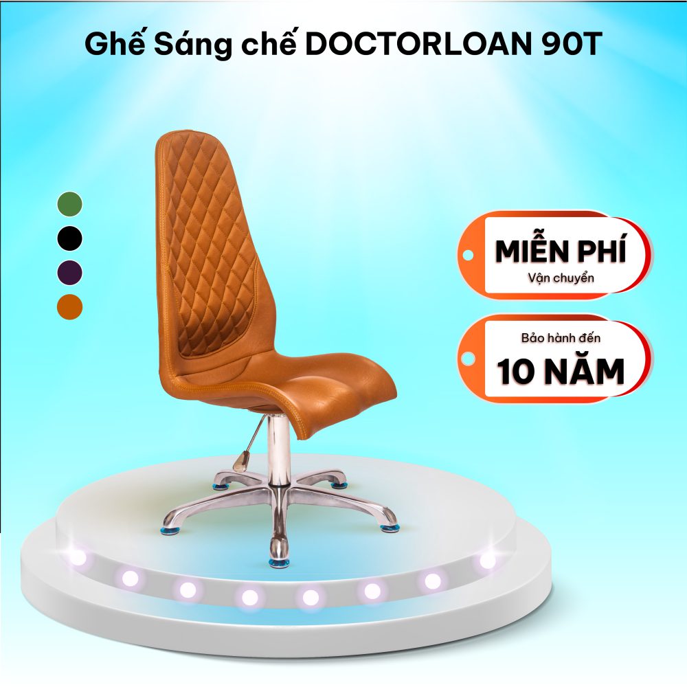 Ghế sáng chế DoctorLoan 90T (đệm mỏng)