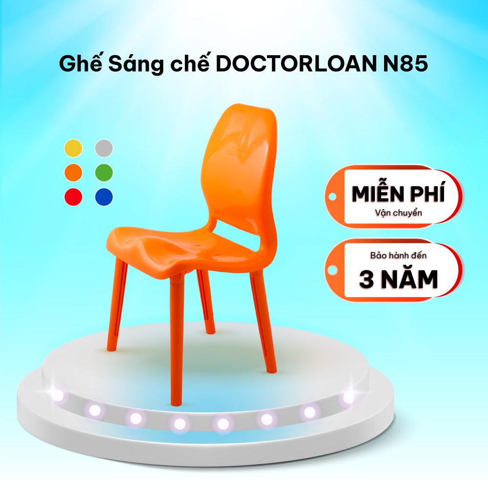 Ghế sáng chế DoctorLoan N85 CHÂN DÀI