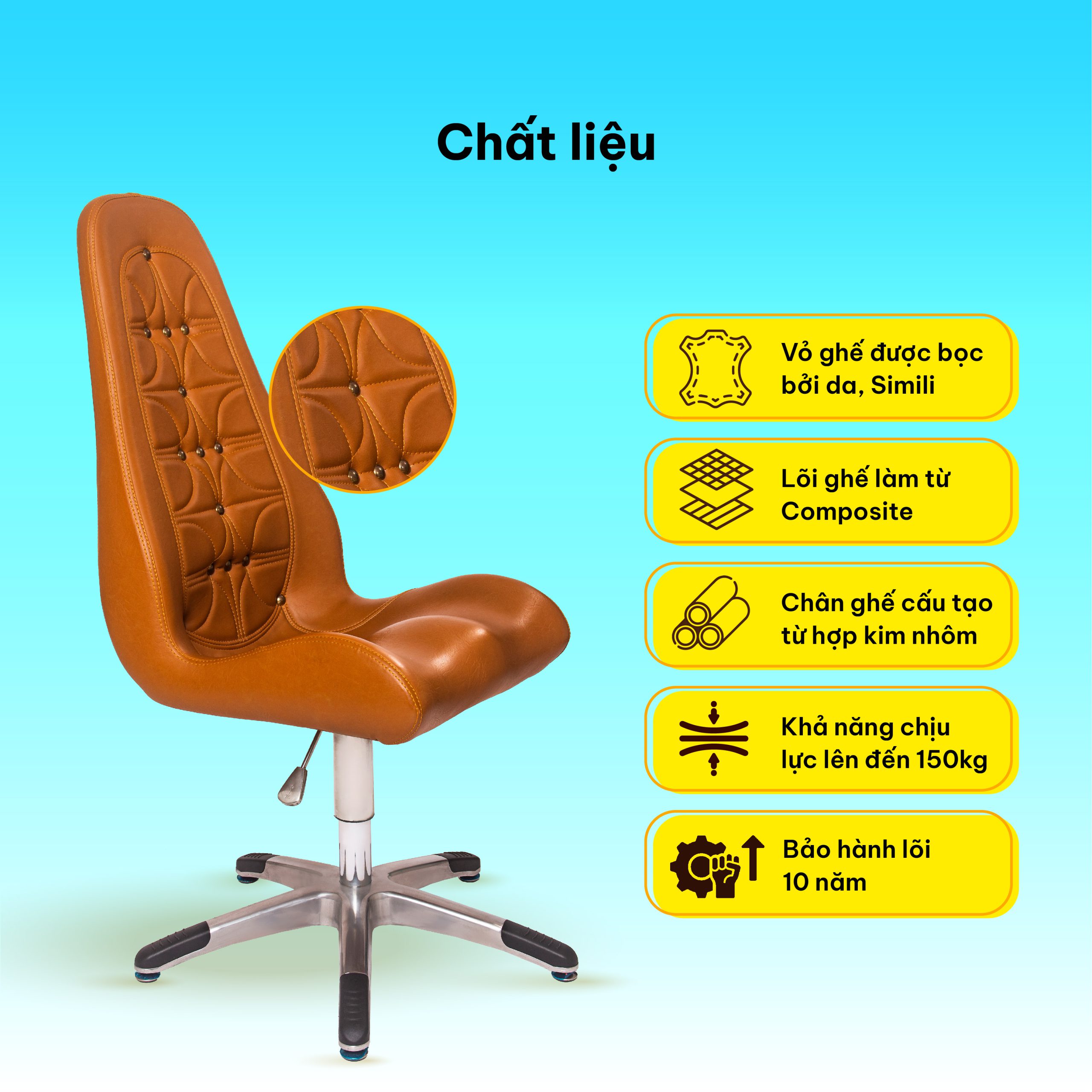 Bà TrưngGhế sáng chế DoctorLoan 95 - Ảnh 4